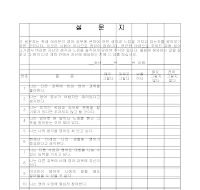 설문지(영어학습태도)